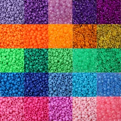 100pcs 6x9mm Pony Beads Hair Beads Beading Kits for Hair Acrylic Beads Elastic Rubber Bands for Braid for Hair Accessories