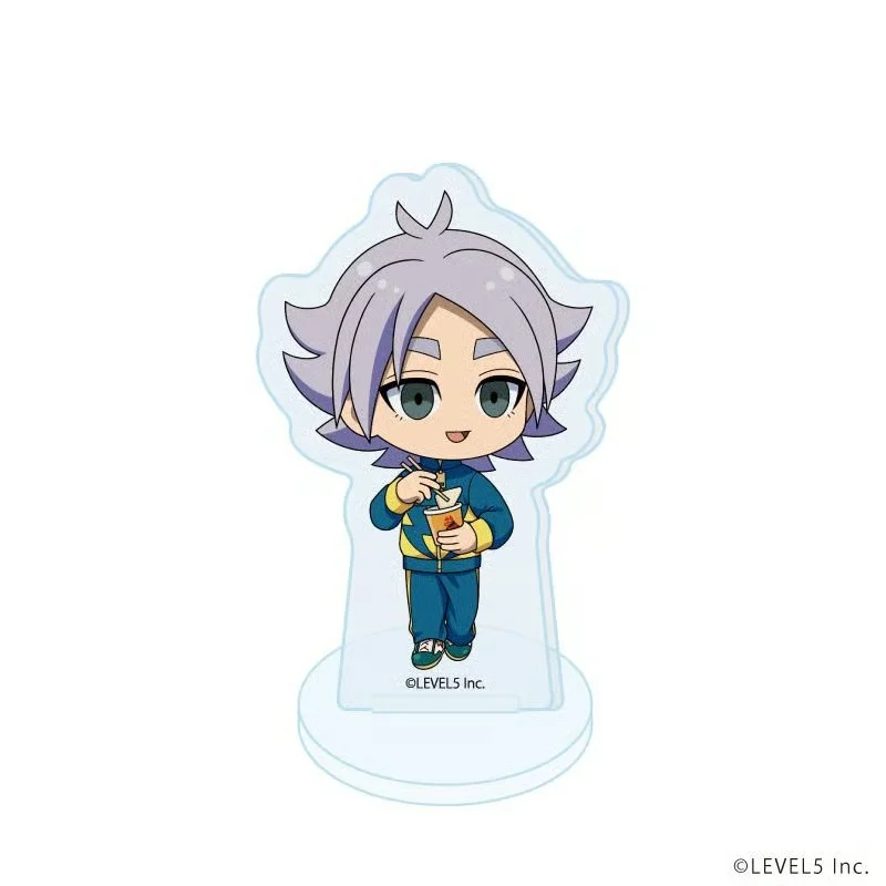 Anime Inazuma Eleven 10cm Acrylic Stand Figure Key Chains Fubuki Shirou Ichirouta Kazemaru Endou Mamoru Desk Decor
