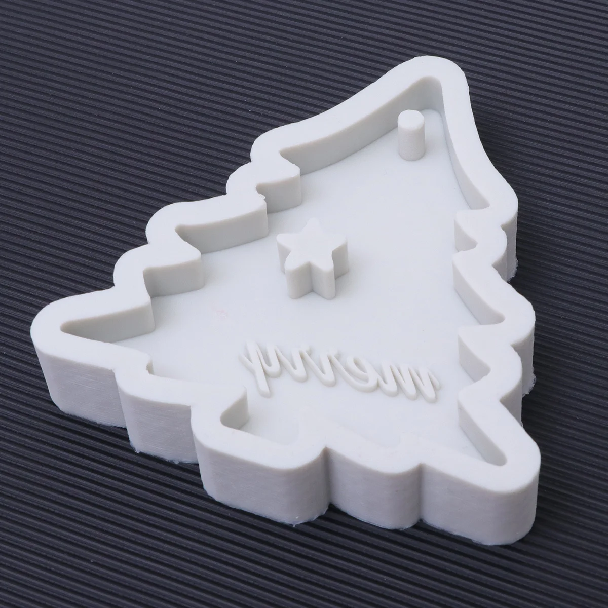 Siliconen kerstvorm Boomvorm Holle ster Vrolijke brief voor doe-het-zelf bakken Taarten Chocolade Puddingen Jellies Boomvorm