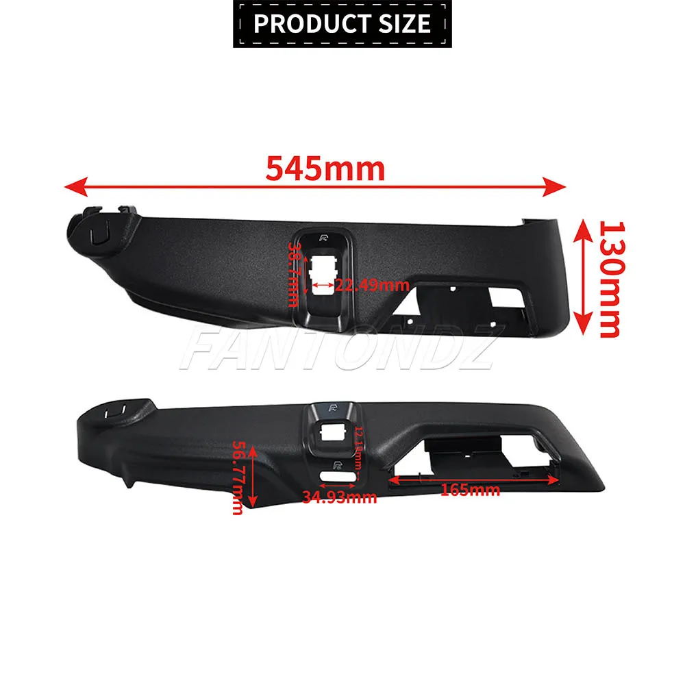 39866788 Front Left Seat Side Panel Trim Plastic Black Cover For VOLVO XC90 MK1 2007-2016