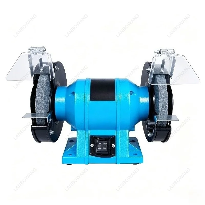 6 Inch 220V 250W Bench Grinder, Small Household Micro Polishing Machine Multifunctional Metal Sharpener Tool