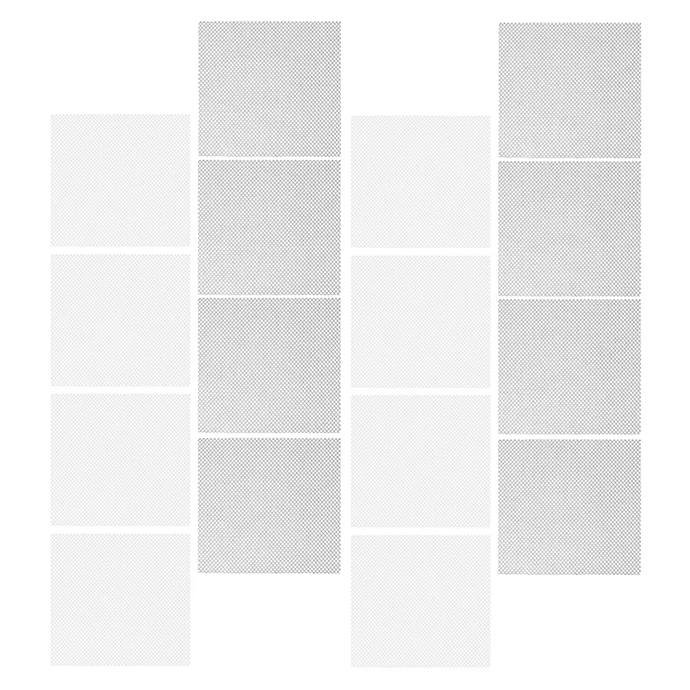 

60 Pcs Mask Making Supplies Craft Mesh Fursuit Masks Blindfold Cloth Child