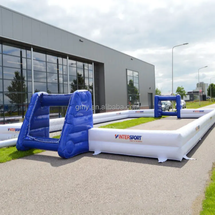 GMY Inflatables Outdoor Inflatable Soccer Field Inflatable Football Arena Court For Sale
