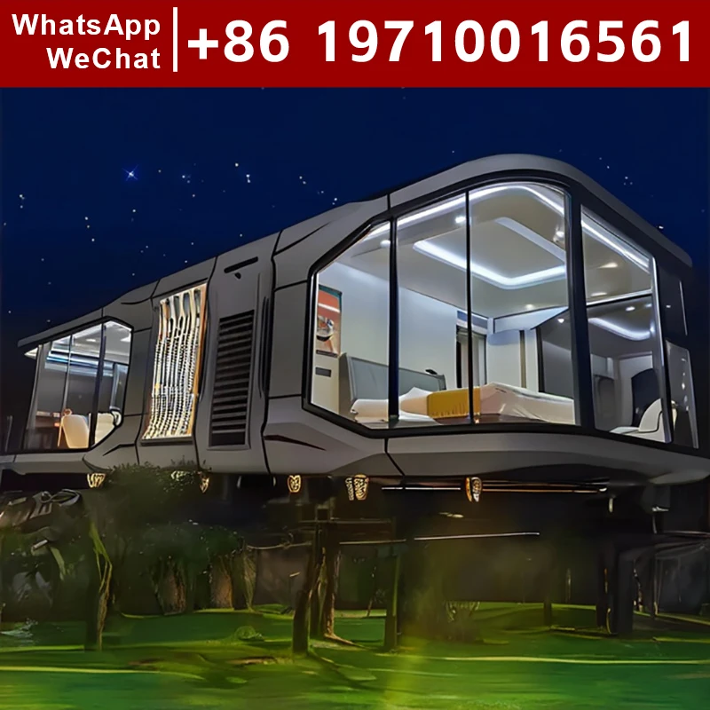 Modern Space Capsule Stylish Smart Space Capsule Prefab Houses