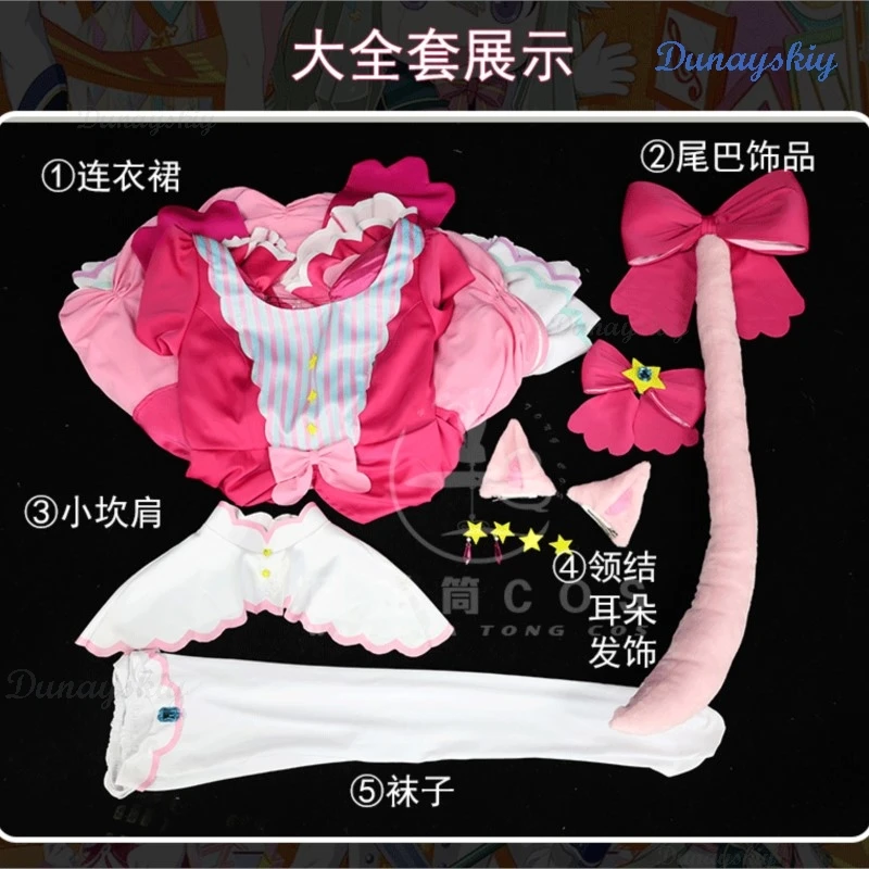 Project Sekai Colorful Stage 3rd Anniversary WxS VIRTUAL SINGER Mikuku Mikku Cosplay Dress Wig Uniform Outfit Anime Cosplay Suit