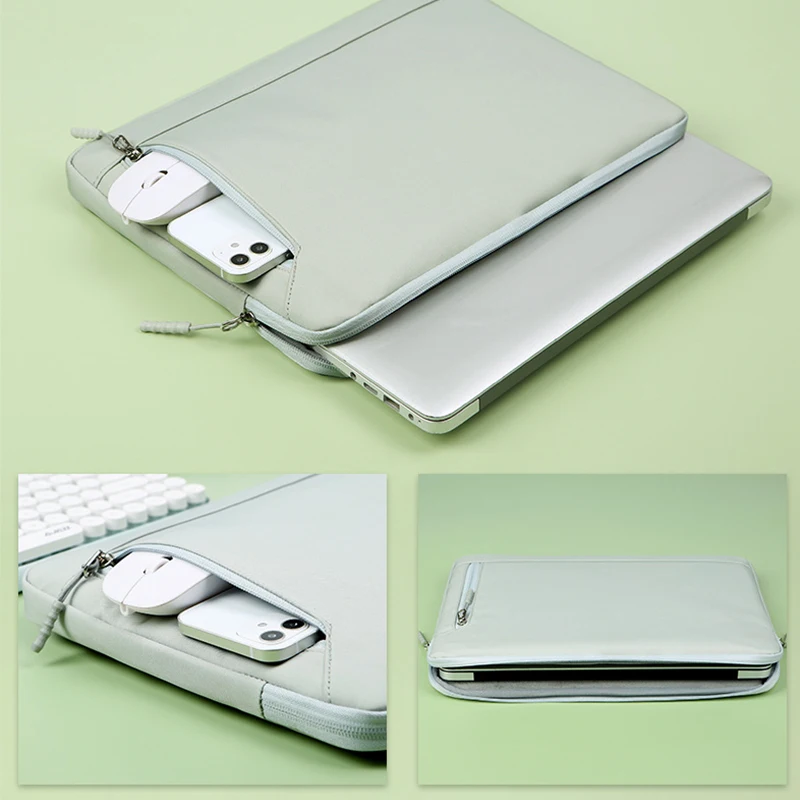 Draagbare Laptoptas 13.3 14.6 15.6 Inch voor Macbook Pro Huawei Xiaomi Mac Book M1 Laptop Case Notebook Accessoires Laptop Sleeve