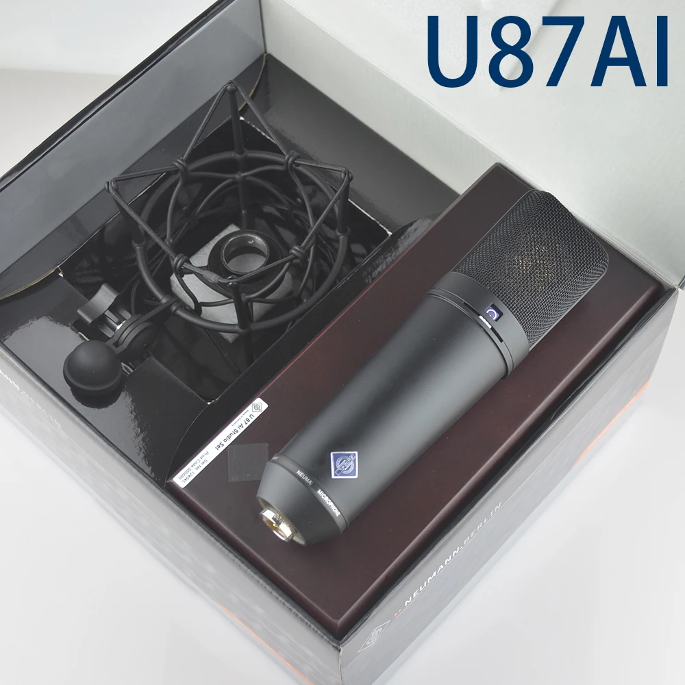 U87Ai top-level Microphone u87 ai Professional Recording Studio Audio Mic for instruments audio broadcast singing