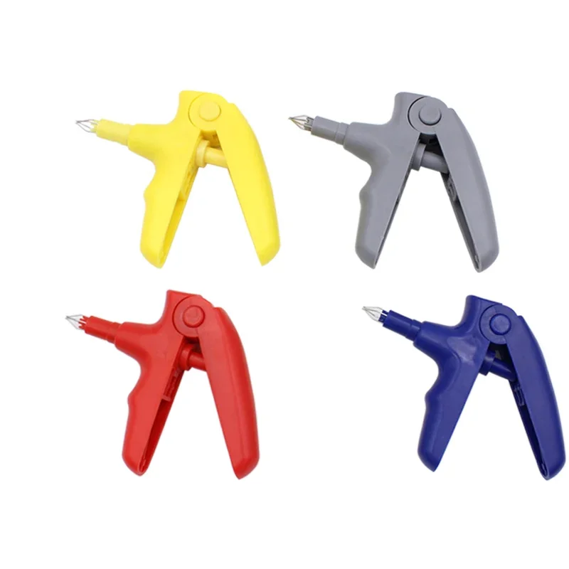 

Стоматологический ортодонтический лигатурный пистолет с прозрачными высокопрочными эластичными стяжками для брекетов, набор ортопедических инструментов для размещения проволоки