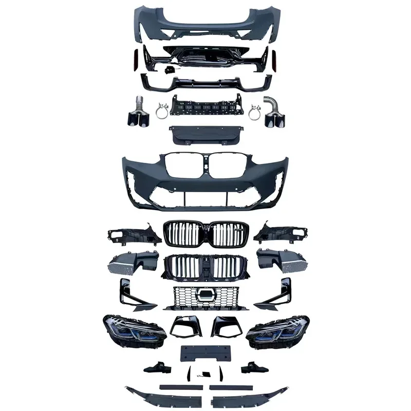 

Upgrade Modification KitFull Bodykit For 19-21 S X4 G02 Facelift To X4M Front Bumper Rear Bumper Face Grill Headlamp Rear Dif