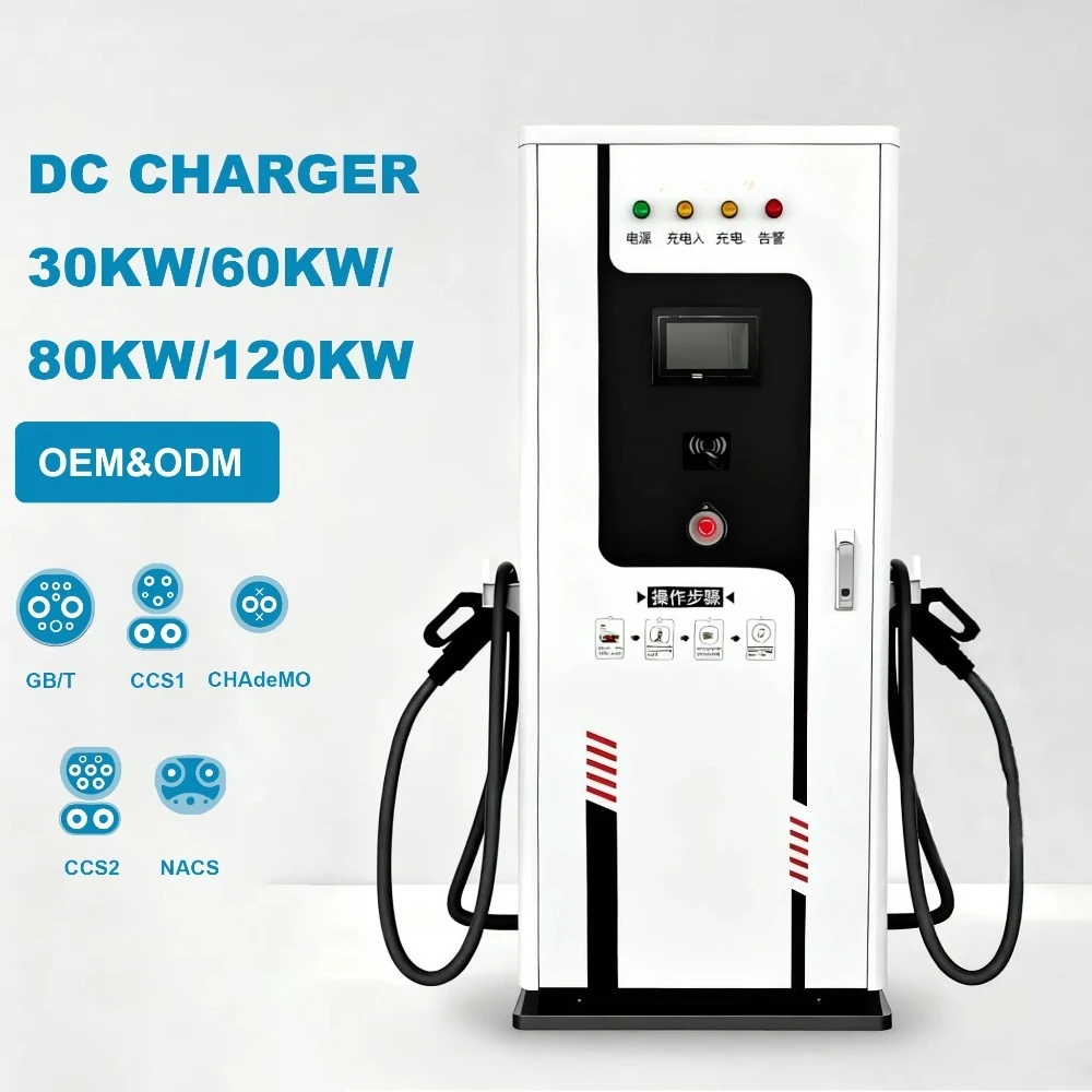 Wholesale 30kw 60kw 80kw 120kw 240kw 360kw Gbt Ccs 2 Charging Pile 4G Dc Car Fast Charger Ev Charging Station