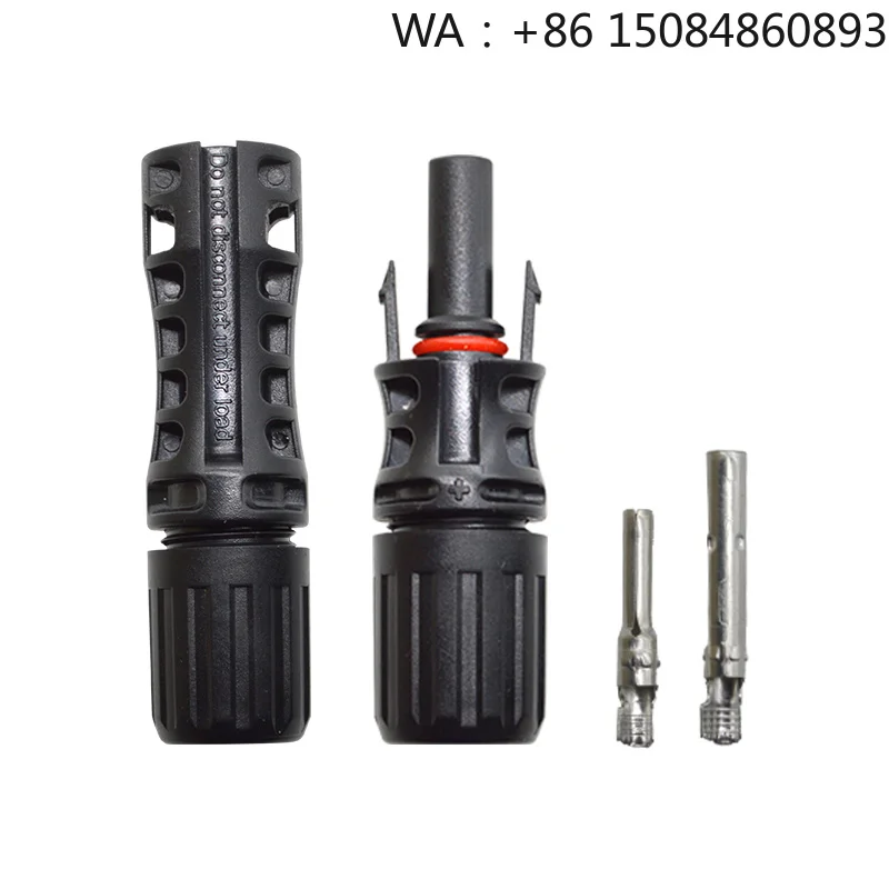CE IP68 30A 1500V PVMC Solar Panel Connector, High Voltage Waterproof Plug, industrial grade fitting for large solar energy powe
