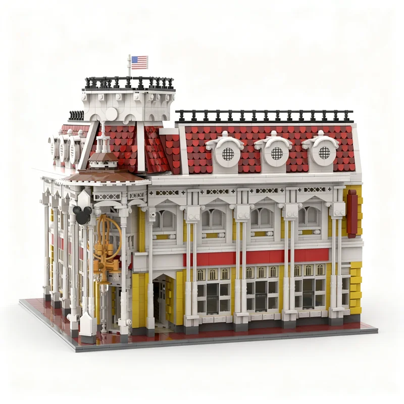 3499 peças MOC Magic Kingdom E - Kingdom Kids Education avaliação e preço