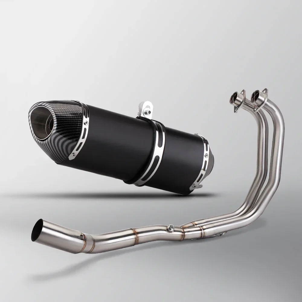 

For YAMAHA R3 R25 MT05 MT03 Full Motorcycle Muffler Exhaust System Escape Slip On Front Tube Link Pipe Yoshimura R77 2015-2023