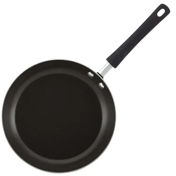 

3 Piece Nonstick Frying Pan Set, Black