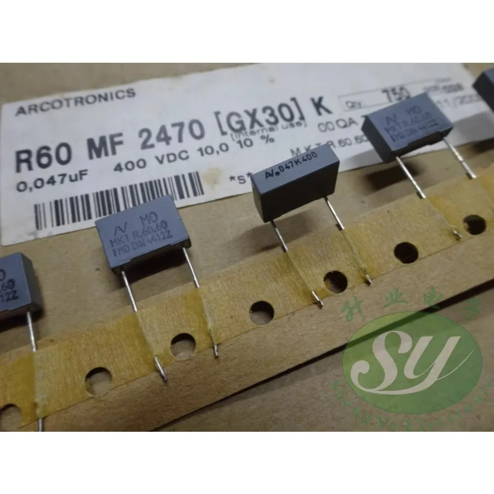 

20PCS AV R60 0.047uf/400V 47nf 473 MKT brand new film capacitor 10mm