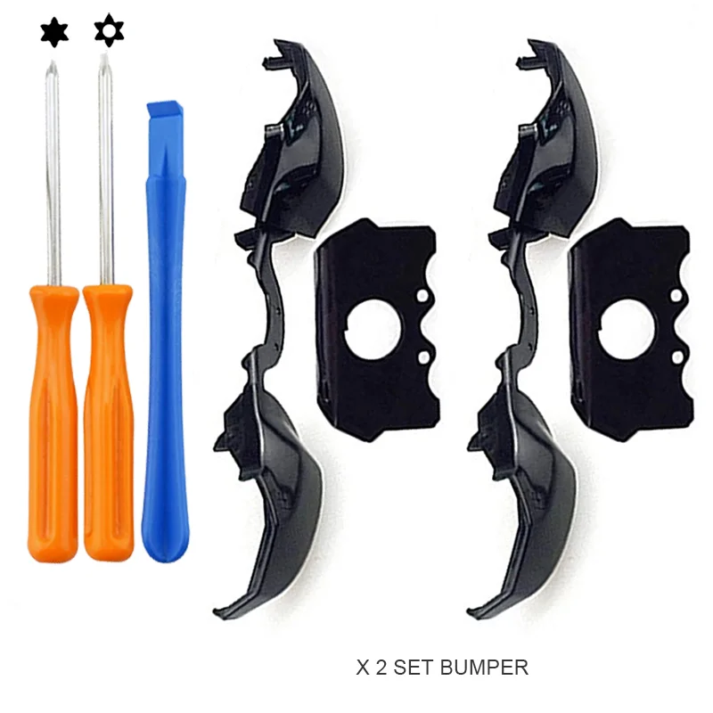 زر تشغيل ممتص الصدمات DATA FROG LB RB مع مقبس صوت 3.5 مم لقطع غيار وحدة تحكم Xbox One #4