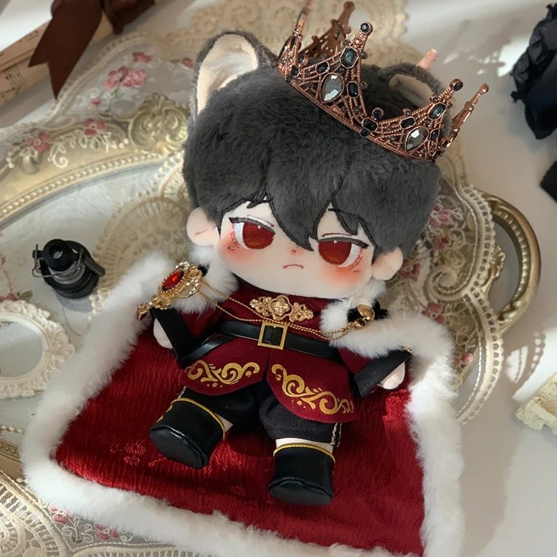 

Limited Handmade 5pc 20cm Fiery Flame Prince No Attribute Gorgeous Doll Clothes Cloak Crown Coat Pants Shoes No Doll