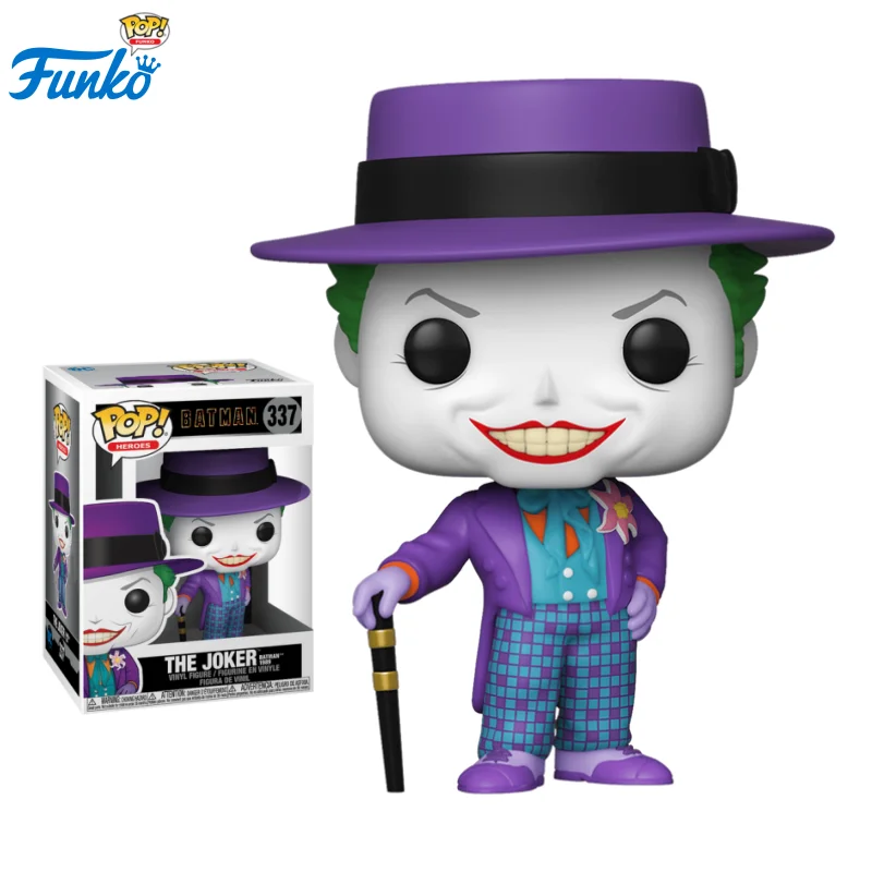 DC Comics Funko Pop Comics & Superheroes The Joker Batman 1989 Harley Quinn Clownhunter Toys for Boys Gift Collectible Ornaments - Image 4