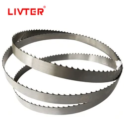 Livter High quality 3pcs frozen bone meat cutting band saw blade with high quality from saw mills made by alloy steel
