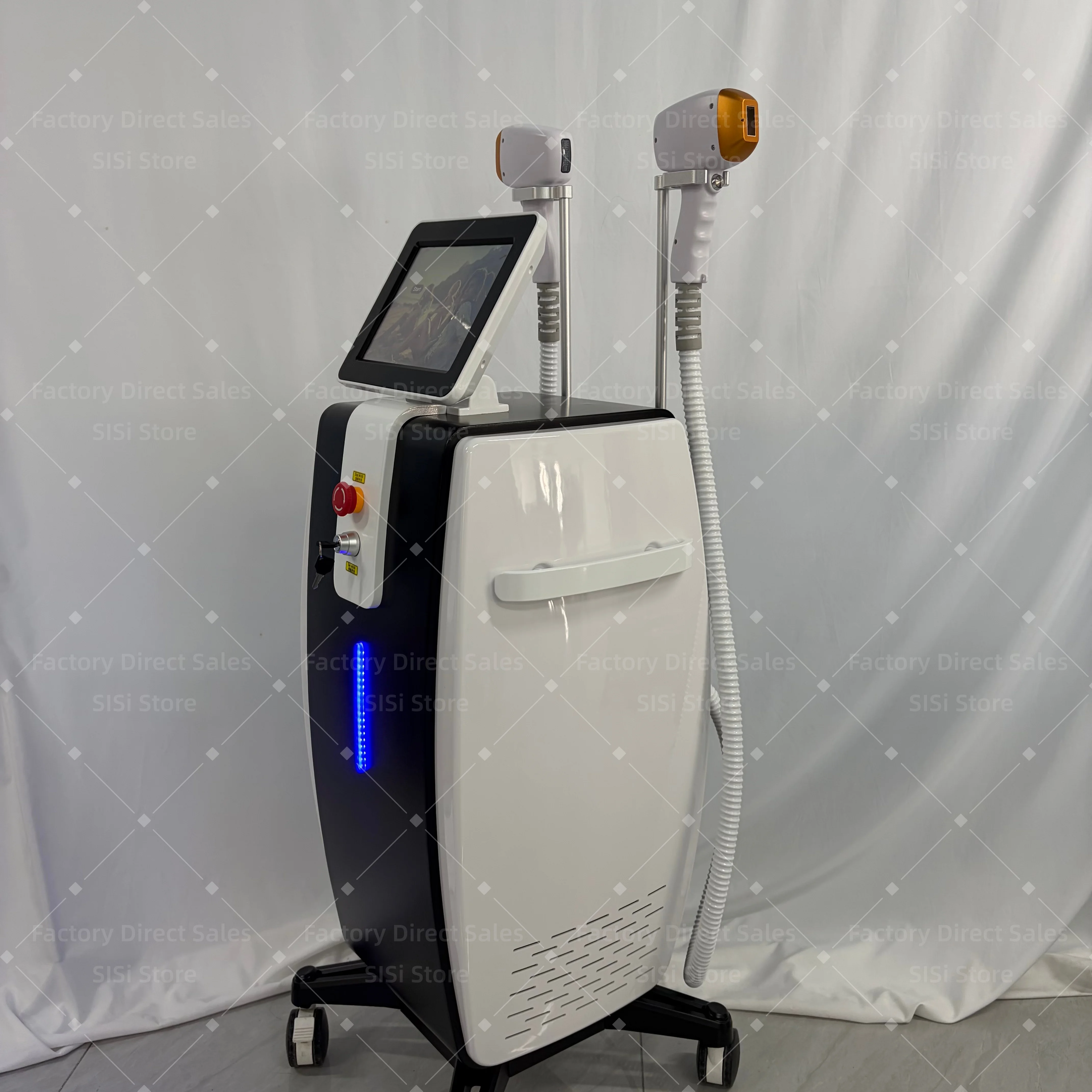 Diode Laser Hair Removal Device810 5000W 16Bars Upgraded Version Painless Permanent Hair Removal Three Wavelength Cooling System
