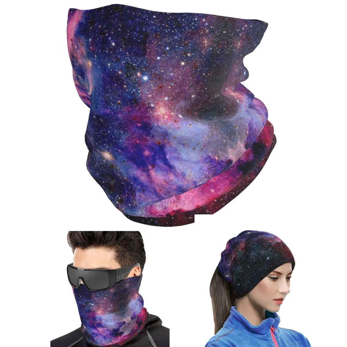 Planet Earth Bandana Neck Gaiter Printed Wrap Scarf Multi-use Face Mask For Men Women Adult Washable