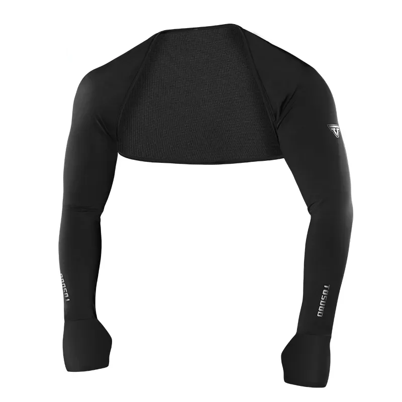 One Piece Ice Silk Sunscreen Shawl para homens, protetor de secagem rápida, tampa do braço, proteção UV, equipamento para ciclismo, reflexivo, verão