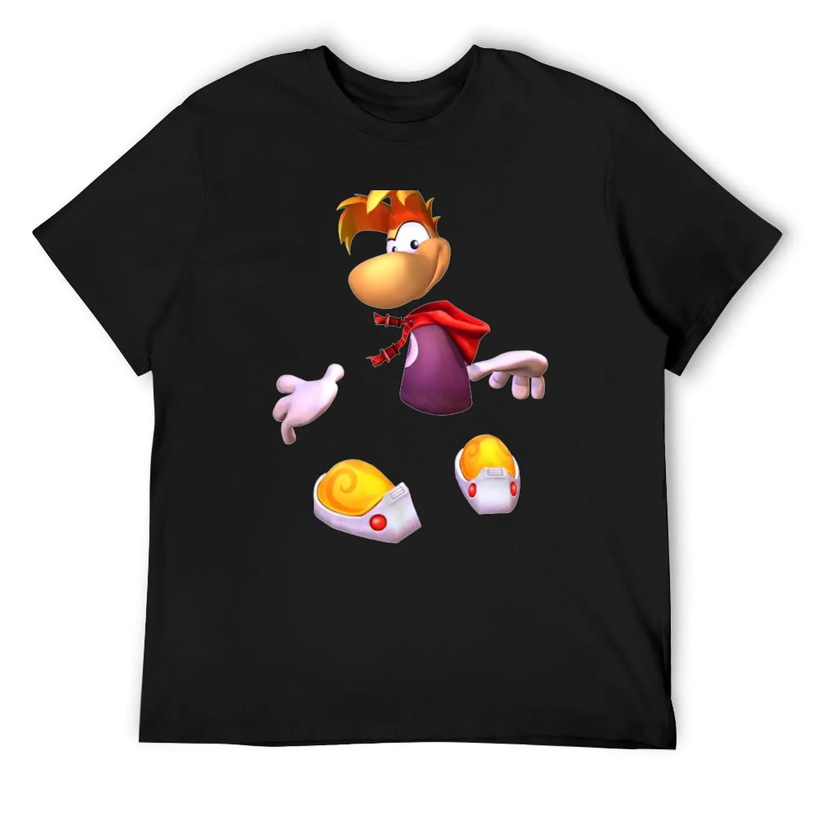 

Rayman T-Shirt vintage clothes anime essential t shirt valentines clothes T-shirt men