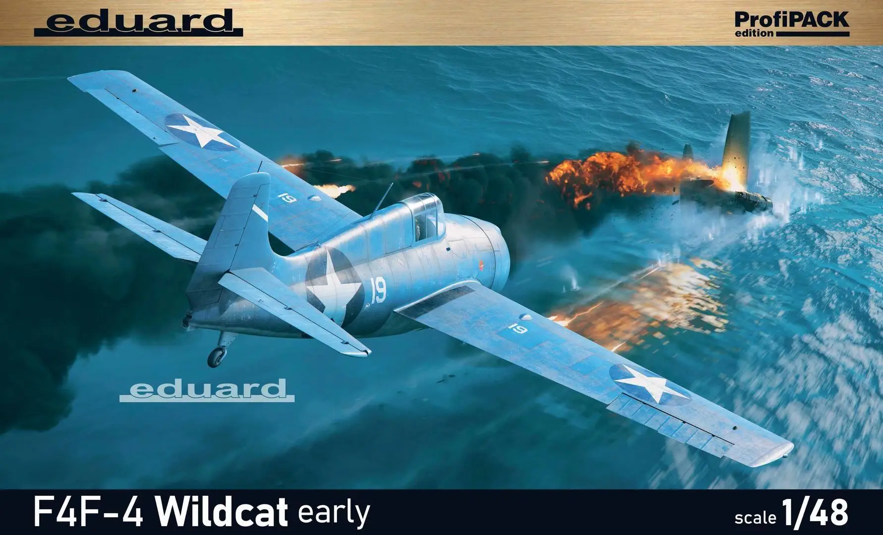 Eduard 82202 1/48 F4F-4 Wildcat Early ProfiPACK (Plastic model)