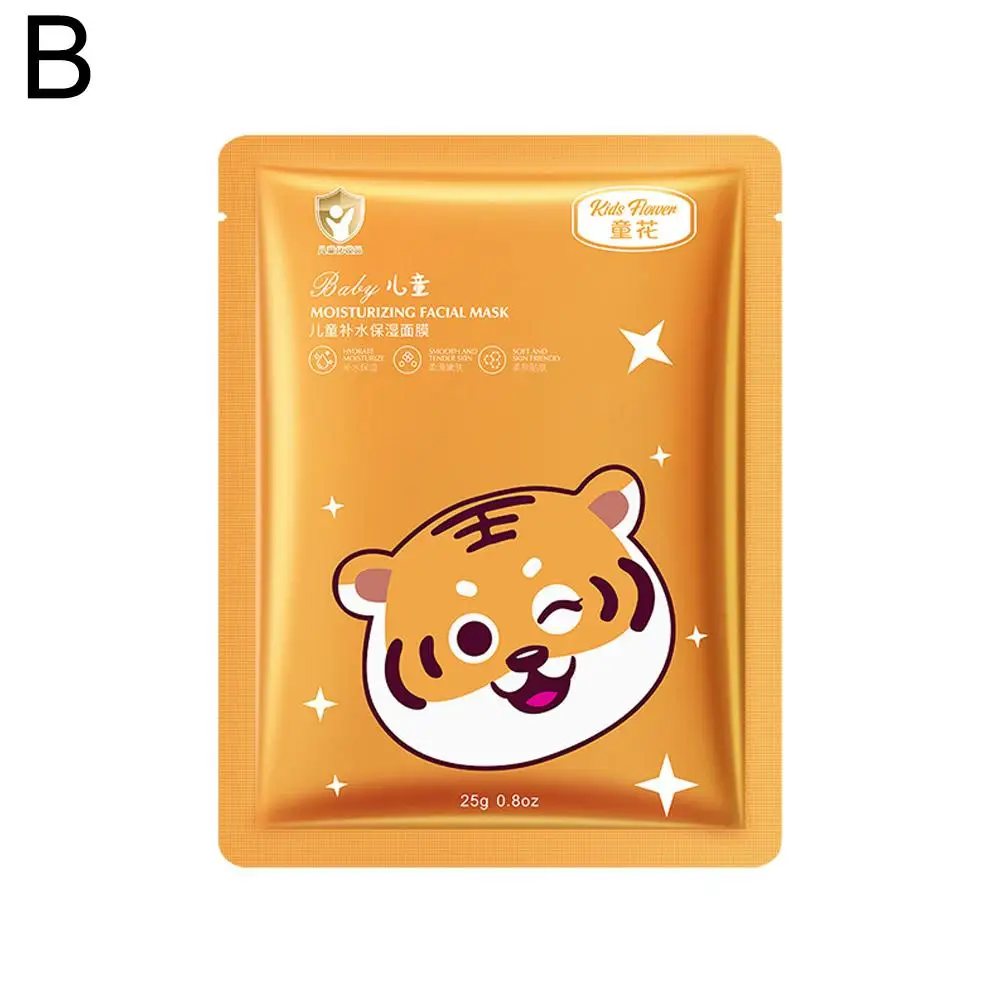 Children Face Mask Infant Child Moisturizing Mask Moisturizing Special Mask For Students Babies 3-15 Years Old Skin Care Fa E4E0