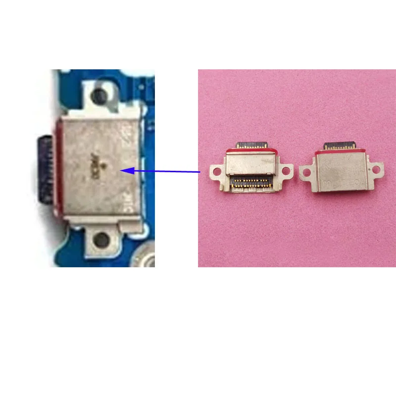 

5-100 шт. зарядных устройств, USB-разъемы Type-C для Samsung Galaxy S10 Plus G975F, S10E, X, W20, G977, G975, G970, G973 Fold