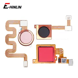 Bilashmart Fingerprint Scanner Connector Xiaomi Mi A1 A2 Lite Touch Sensor ID Home Return Button Key Connection Flex Cable Parts