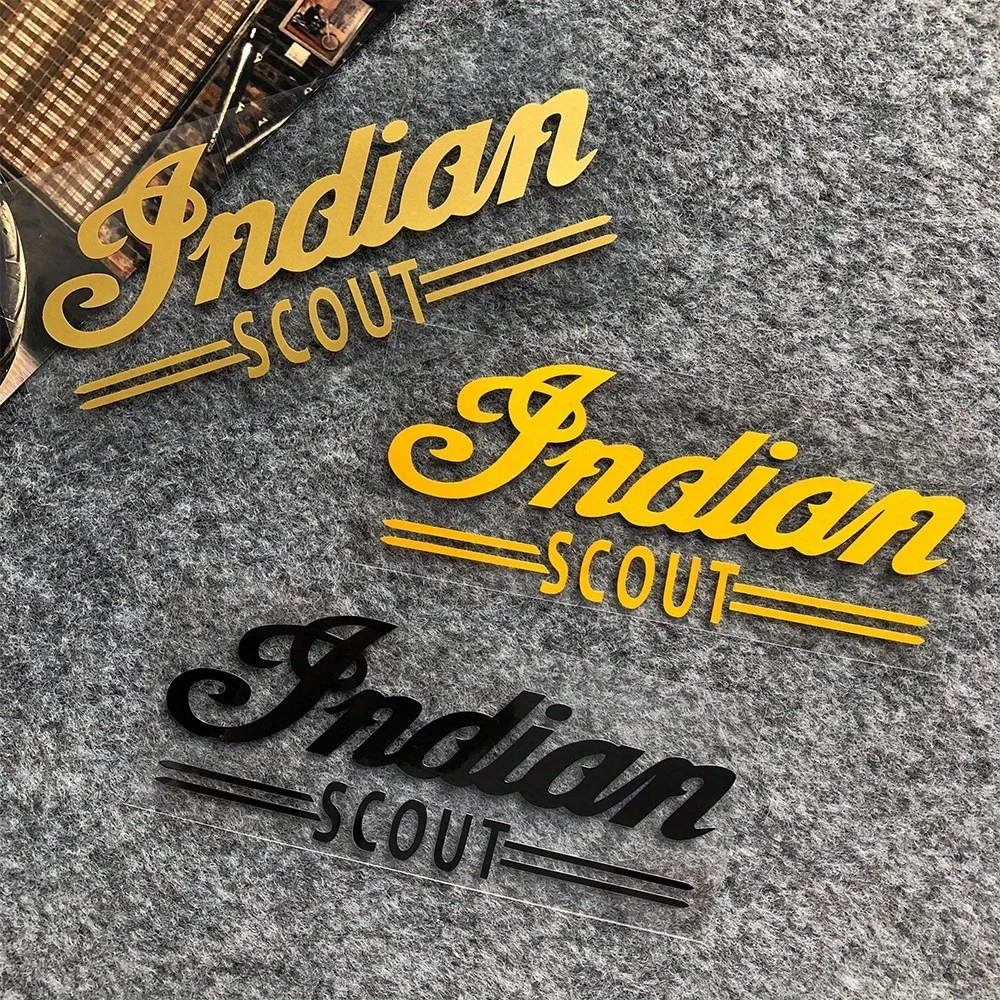 Indian Sticker Vintage Locomotive Motorcycle Fuel Tank Body Sticker Motor Bike Waterproof Decal Accessories for Harley-Davidson