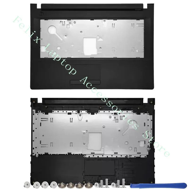 كمبيوتر محمول LCD الغطاء الخلفي/Palmrest/الغطاء السفلي/الإطار الأمامي/المفصلي ل Ideapad G40-30 G40-45 G40-70 G40-80 Z40-30 Z40-70 Z40-80