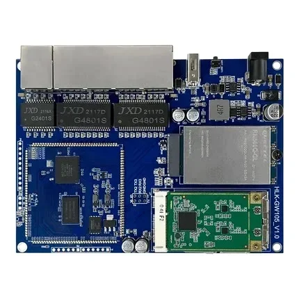 2.4G and 5.8G Dual-band wifi 5G CPE Industry iot router module kit MT7621+MT7612E with SD card slot