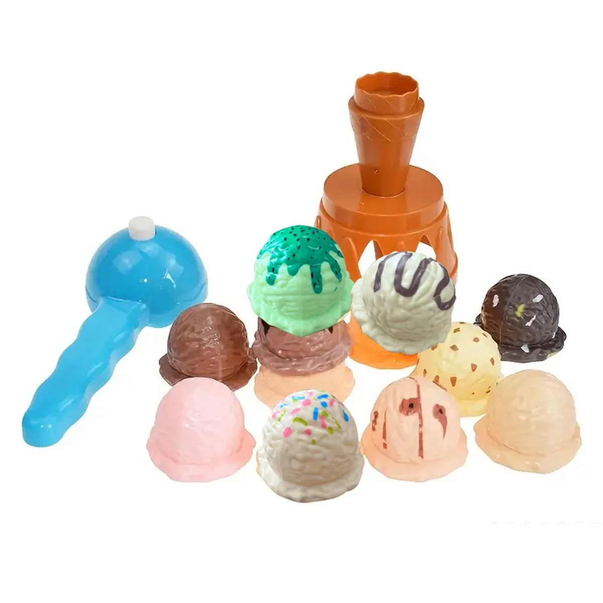 Kinder Simulation Lebensmittel Küche Spielzeug lceCream Stack Up Spielen Kinder Pretend PlayToys Pädagogisches Spielzeug Für Baby Geschenke – Detail 3