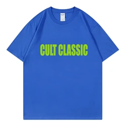 Charli XCX Brat Cult Classic T-shirts Summer Short Sleeve Cotton Tee-shirt Streetwear Hip Hop Graphic Printing Tshirt Tee 71739