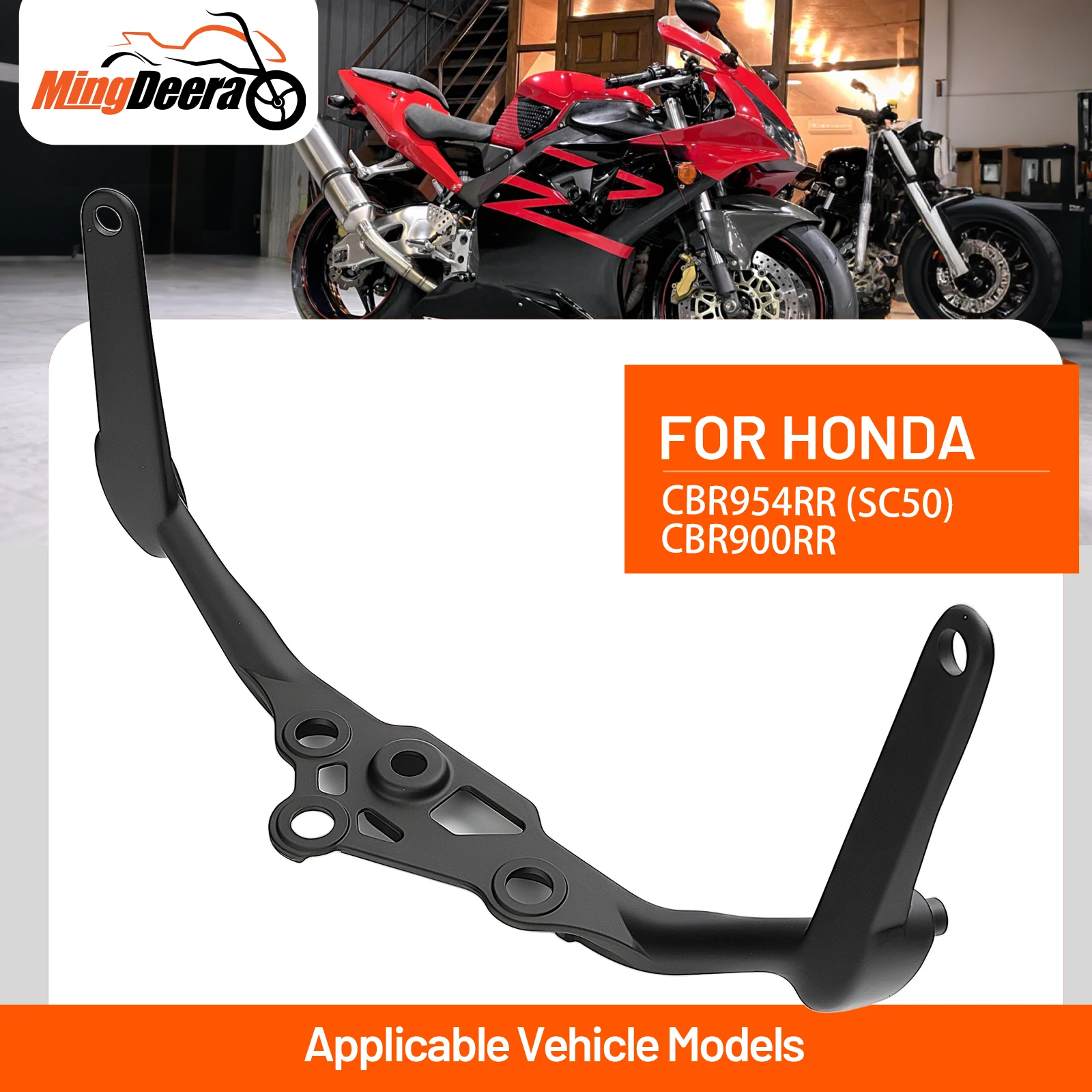

Motorcycle headlight bracket For Honda CBR954RR CBR900RR 2002-2003 motorcycle headlight fairing bracket fixed bracket
