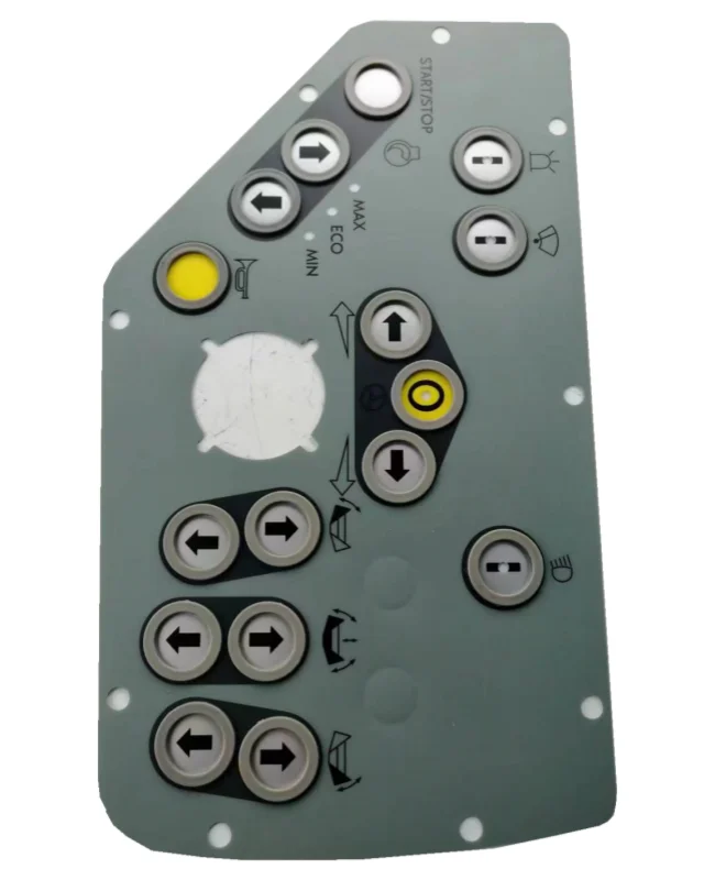 Main Console Control Panel  Film Sticker Right Part for S1800-2