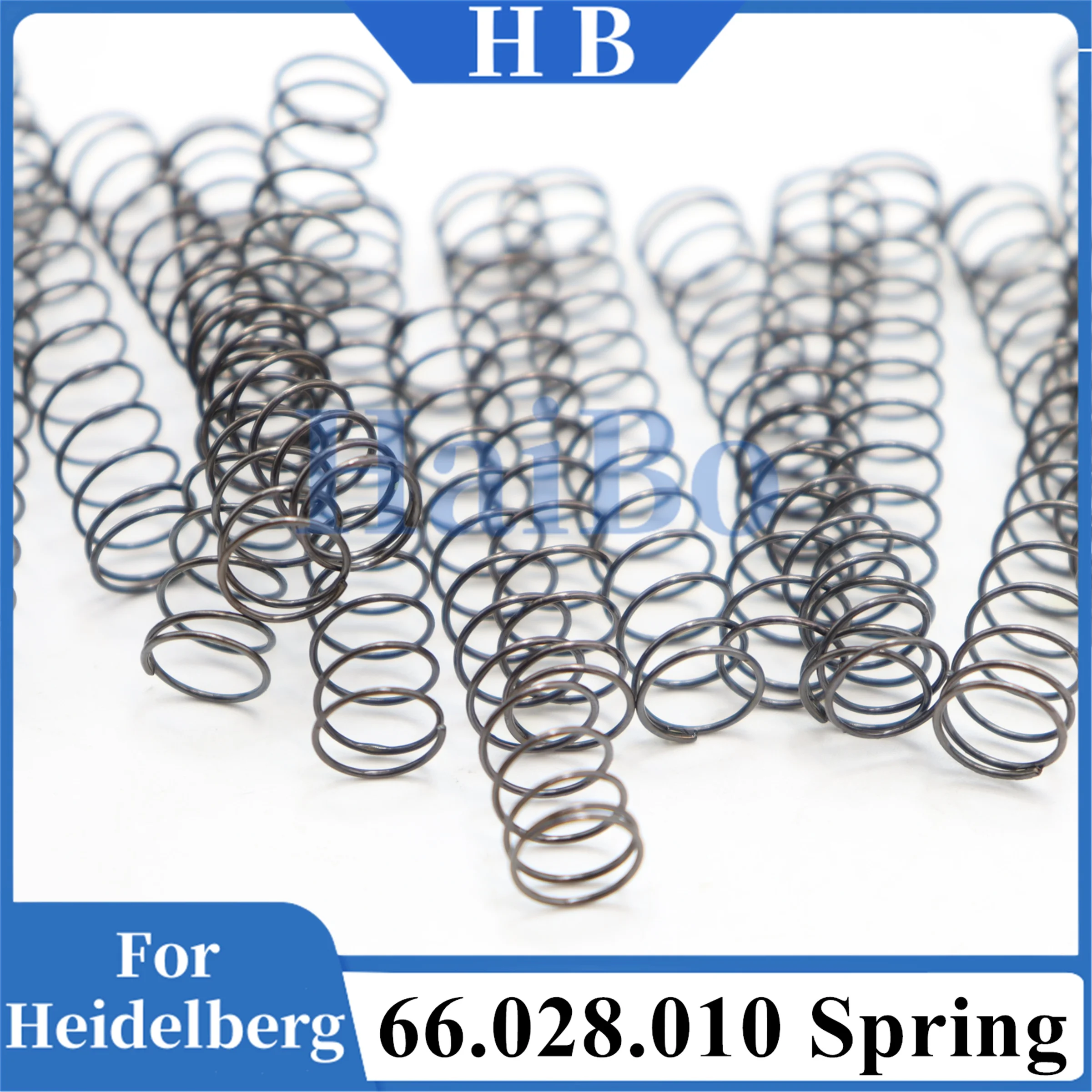 HaiBo Best Quality 5 pieces of SM74 PM74 CD102 Druckfed 66.028.010 spring 44x8mm lifting suction cup spring