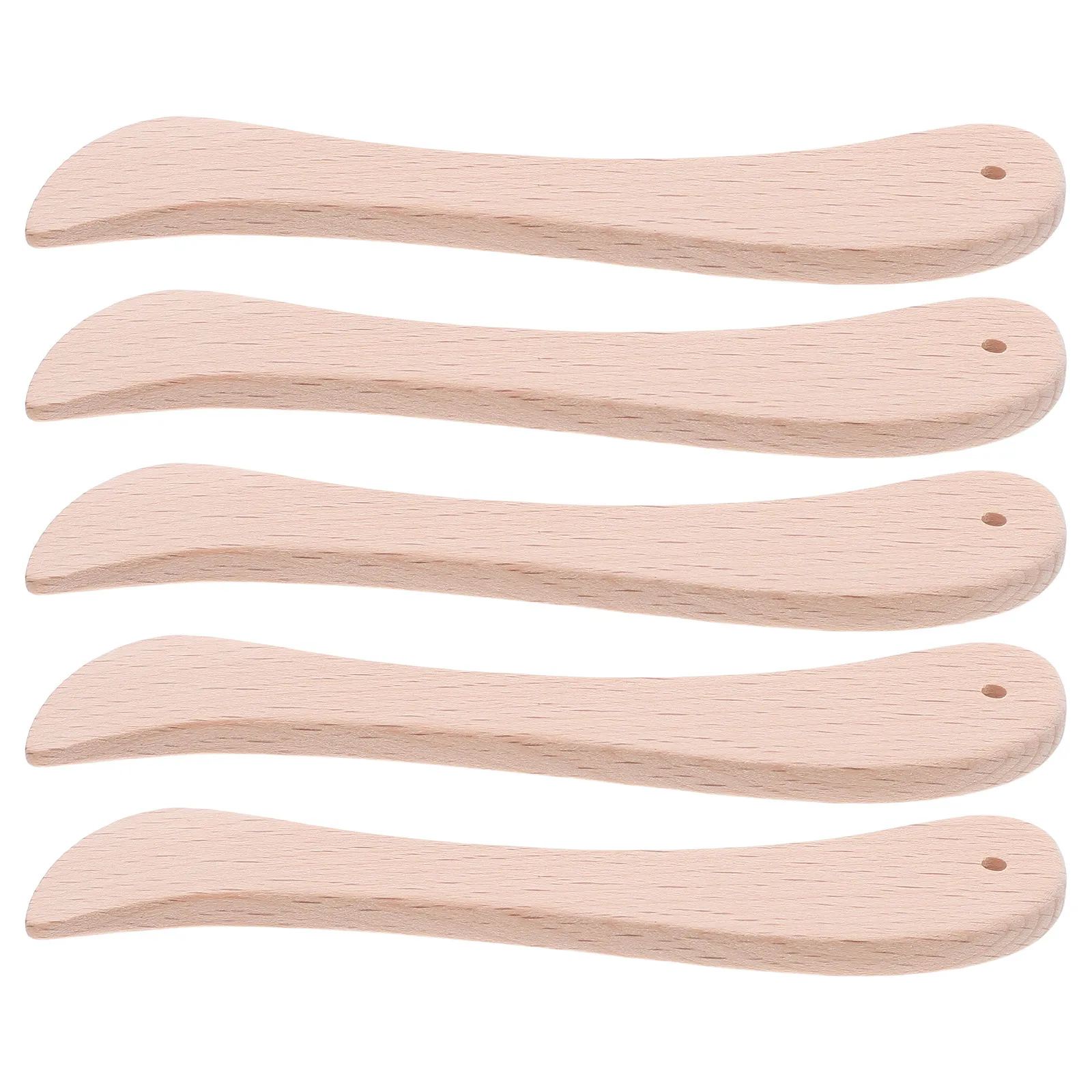 5 قطعة أداة اوريغامي الخشبية البيج الدقيقة قطع تجليد الكتب سكرابوكينغ ورقة صياغة لوازم أدوات صنع الكتب #1