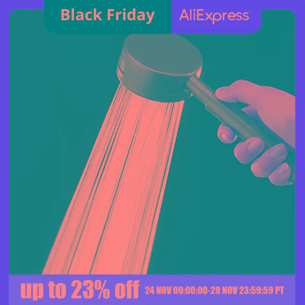 

Комплект насадки для душа из нержавеющей стали 304, экономия воды, с крючком и шлангом, насадка для душа с дождевой насадкой с наддувом, встроенный фильтр