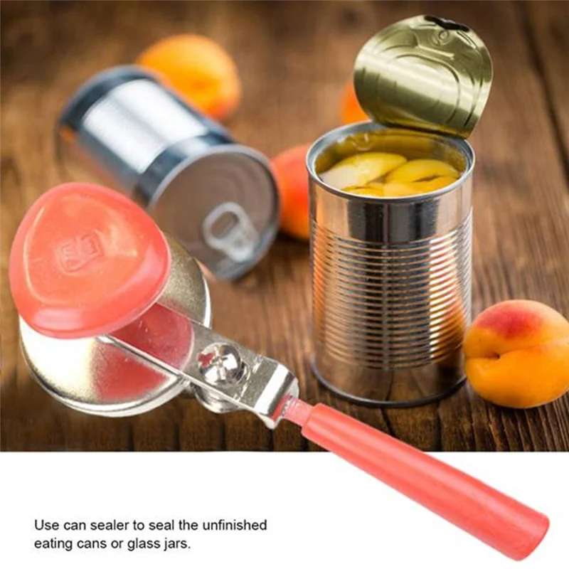 ABLE-Portable Manual Can Sealer 52MM 2PCS Aluminum Bottle Sealing Machine For Home And Commercial Use