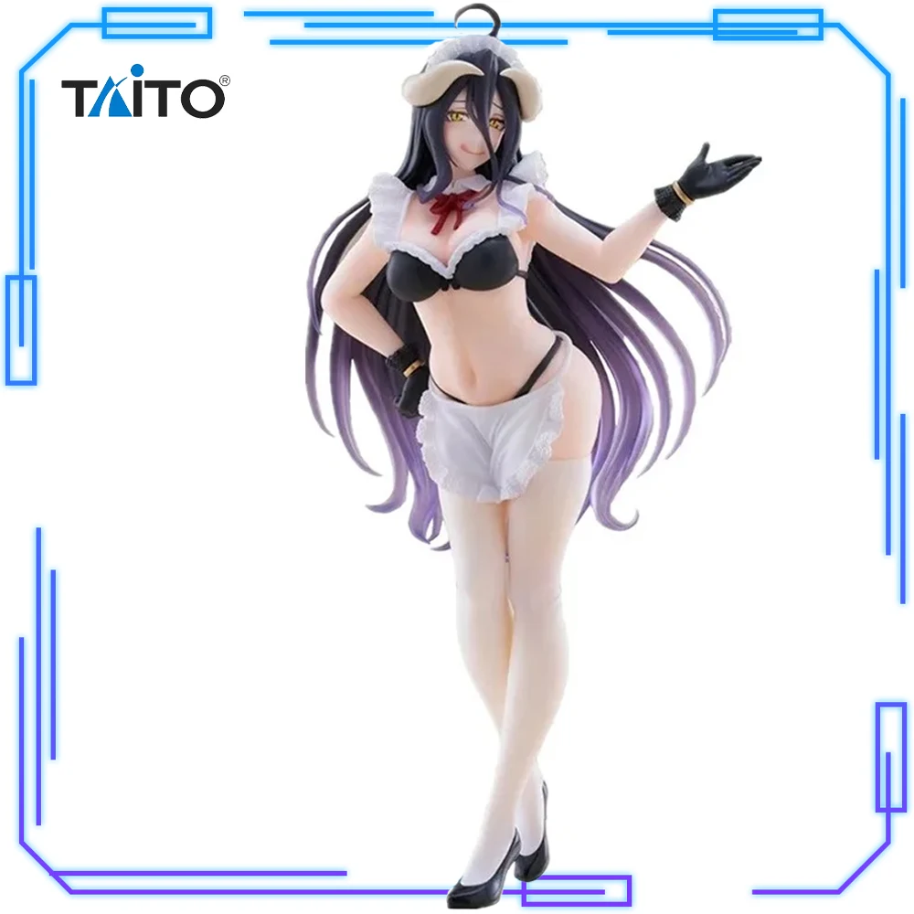 

In Stock TAITO Original Genuine Anime Overlord IV Albedo Coreful Figure Maid Ver 14cm Collections Models Toy Coreful Figure Gift