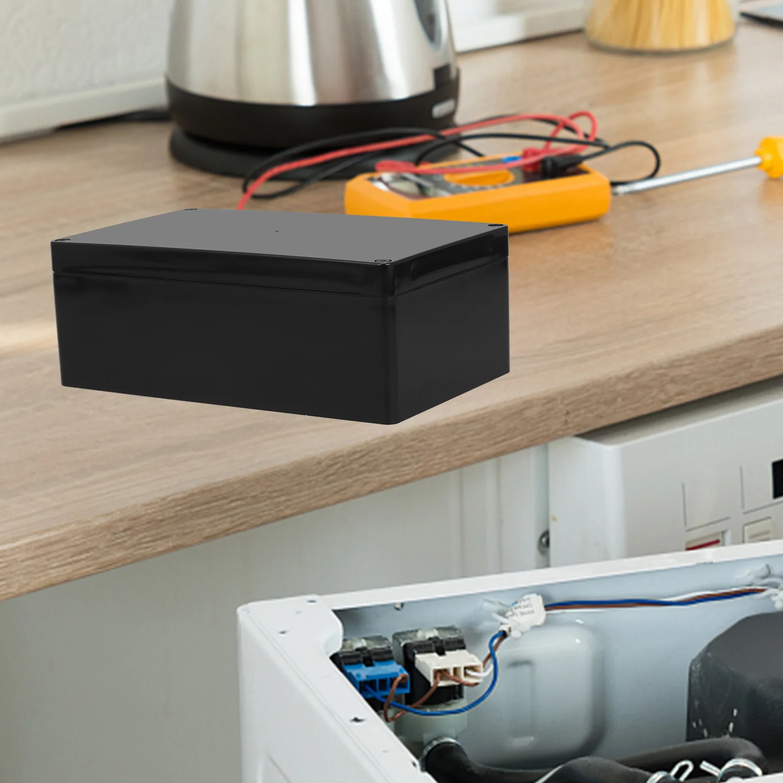 Junction Box Outlet Cover Wall Socket Boxes Push-button Electrical Base Case Abs