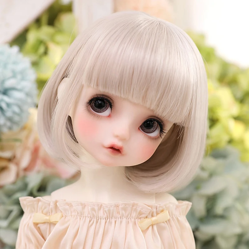 1/3 1/4 1/6 1/8 Bjd Wig High Temperature Cute Lovely Short Hair MSD SD For BJD Doll Wig