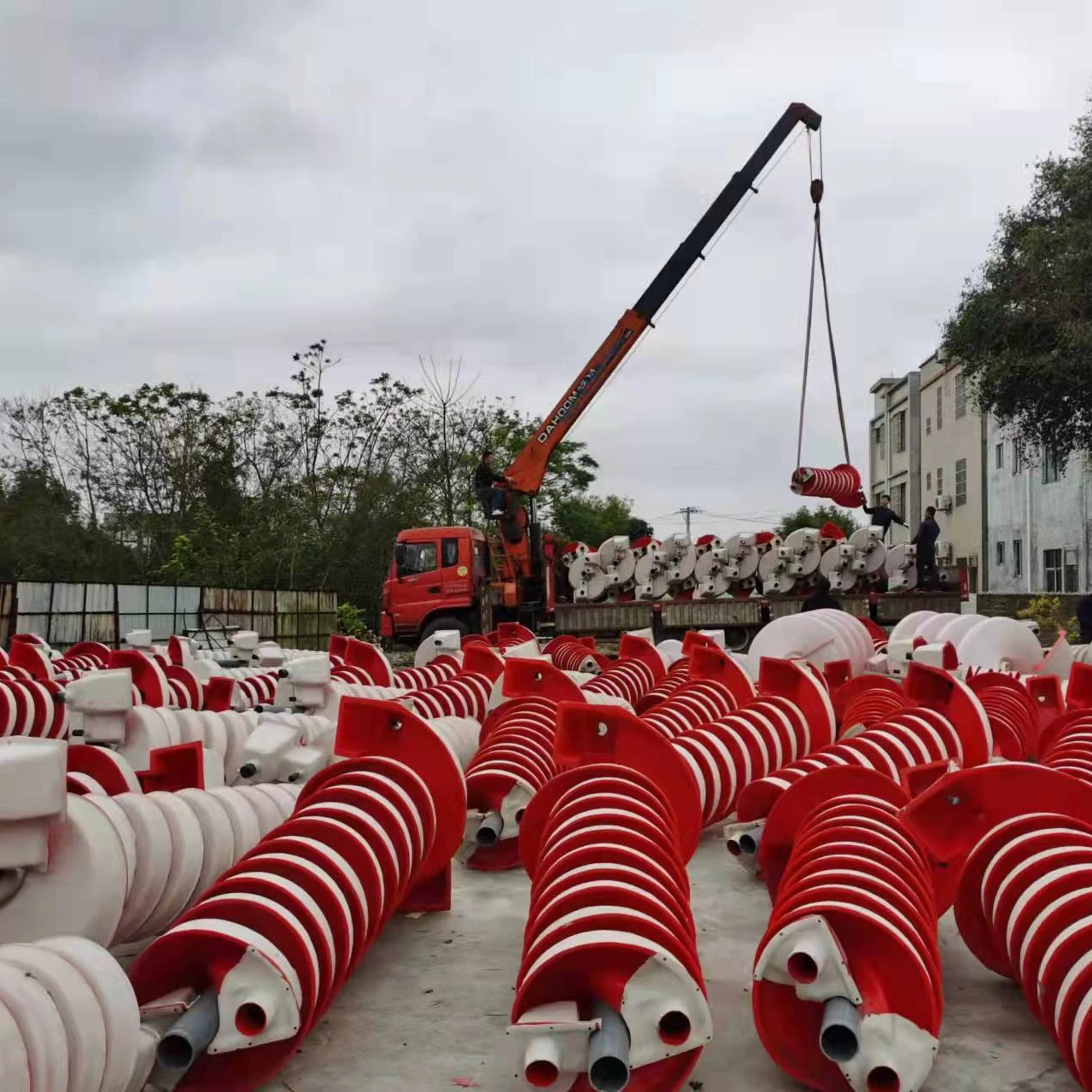 Environmental Friendly Plastic Spiral Chute Ore Separation Gravity Separator Mineral Processing Spiral Chute for Business