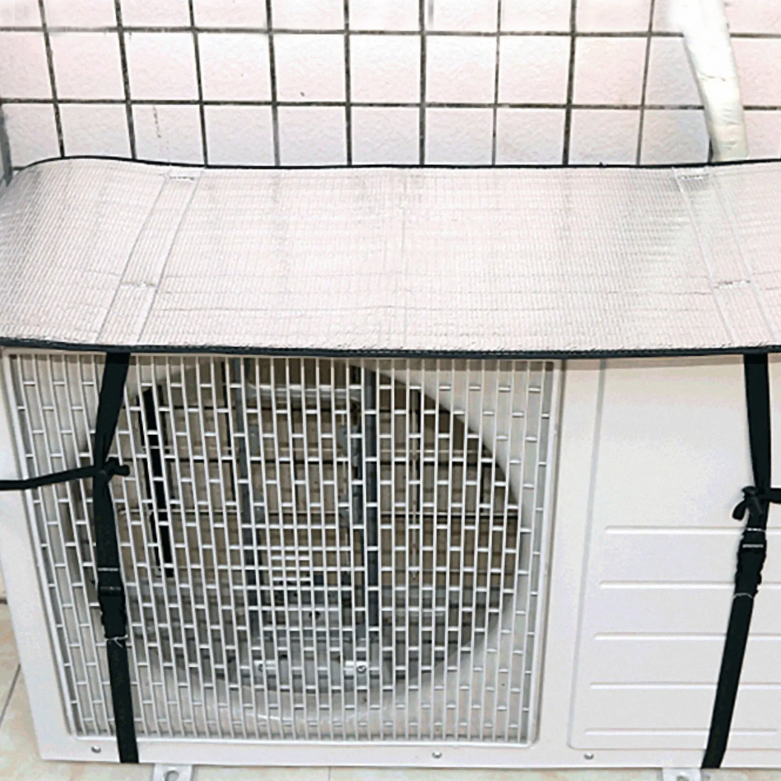 

Air Conditioner Protective Cover Sun Shade for Outdoor Ac Unit Blocks Direct Sunlight Reduces Machine Pressure Strong Secure