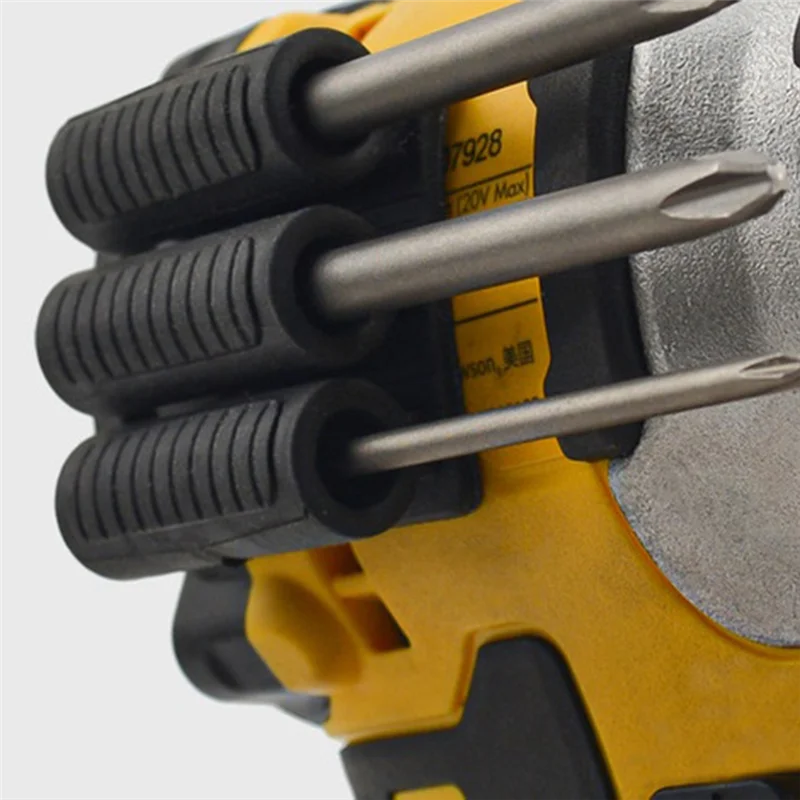 

【Superdeals】4Pcs Impact Driver Bit Holder, Bit Holder For Drill,For Construction And DIY Projects With Most Drills And Drivers