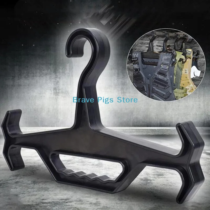 1Pcs Hanger Hunting Tactical Vest Hanger Heavy Duty Equipment Diving Suits Paintball Airsoft Display Rack