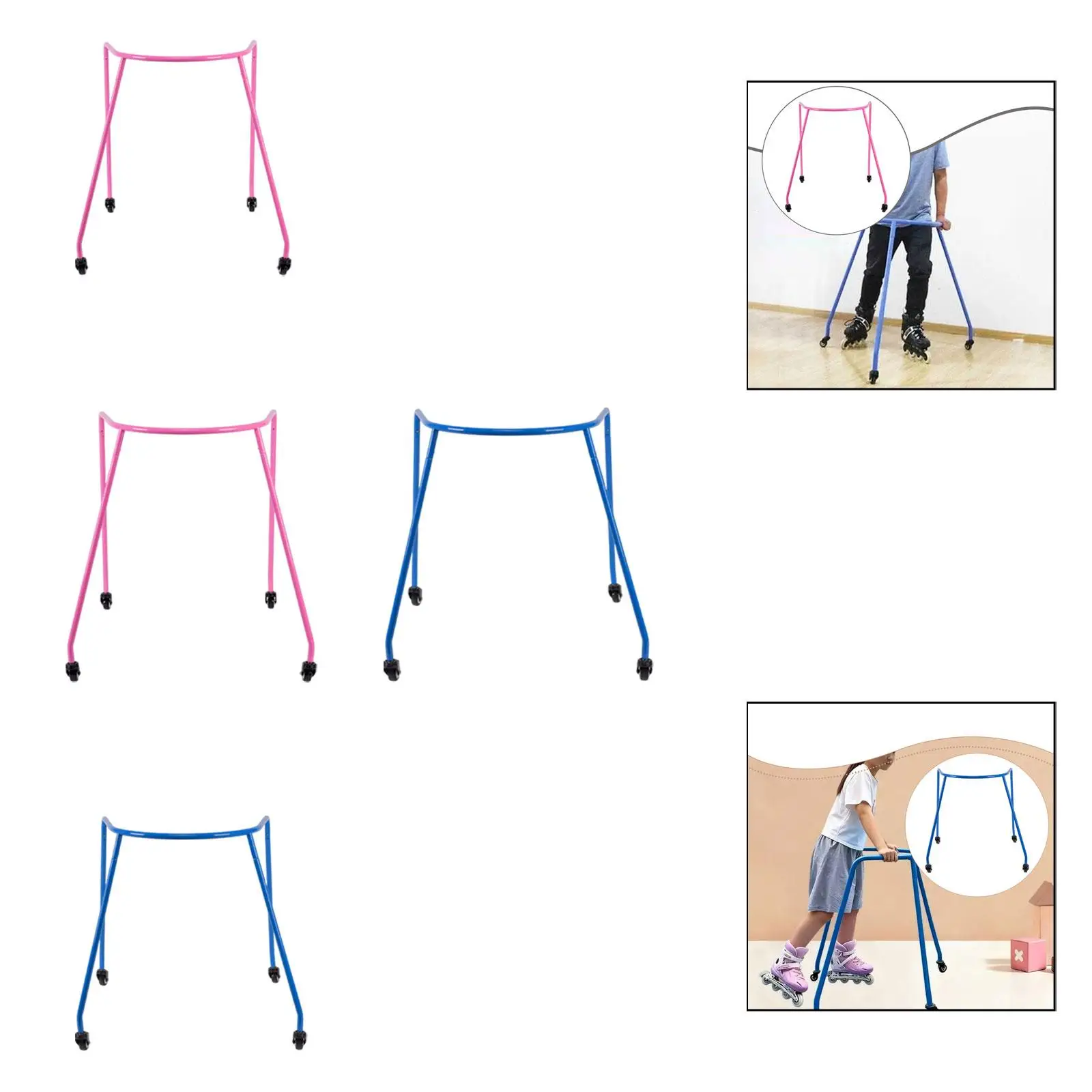 Accessoire de patinage, équipement de protection, entraînement en extérieur, marche avec roues, accessoires, hauteur réglable, robuste